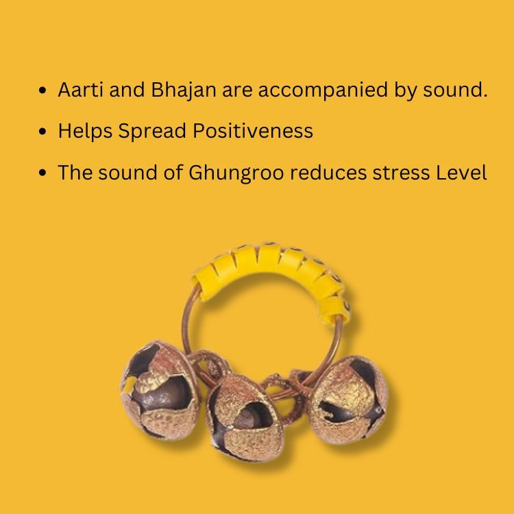 Brass Ghungroo Kadi (Pair Of 2)