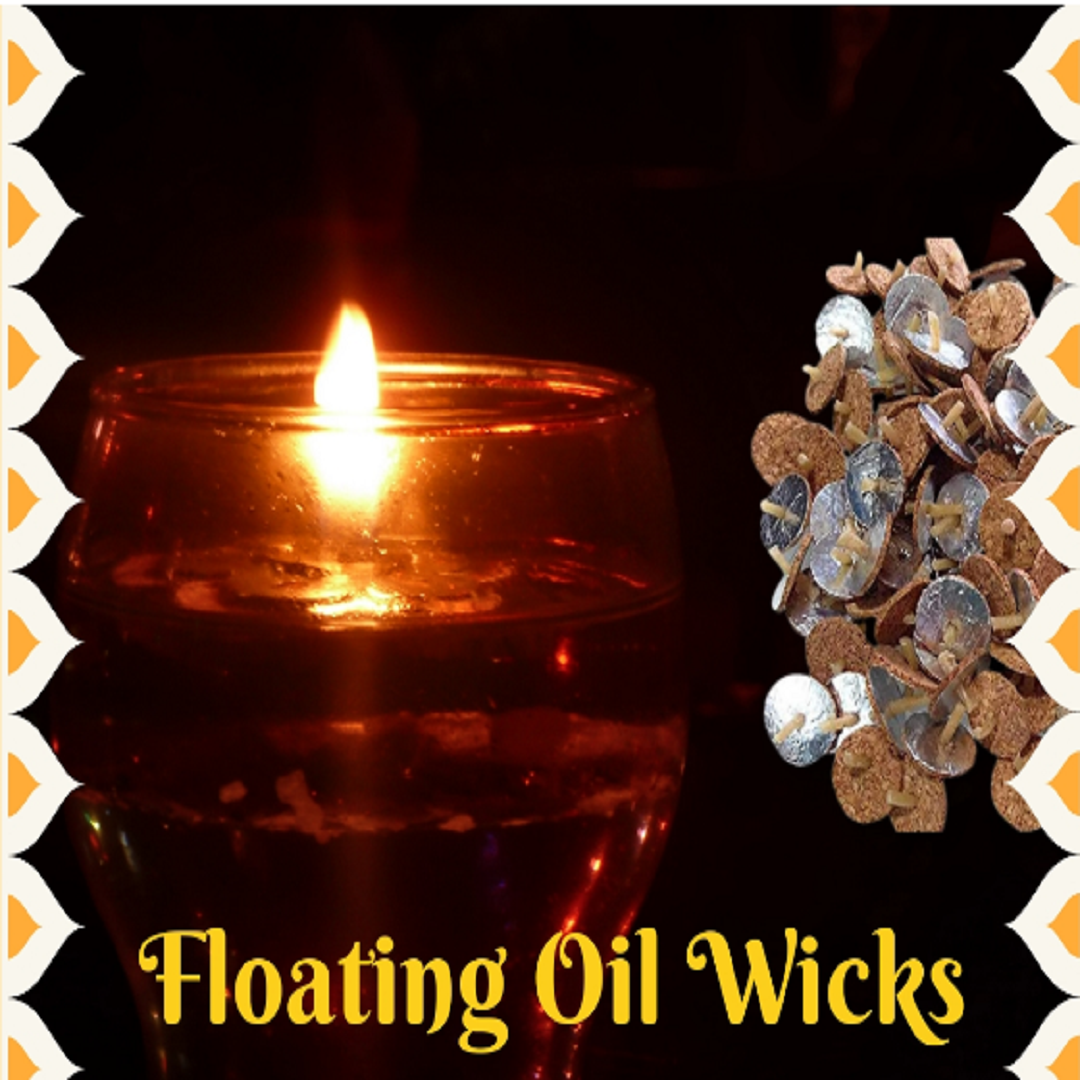 Floating Oil Wicks Pack of 4 (400 Pcs)