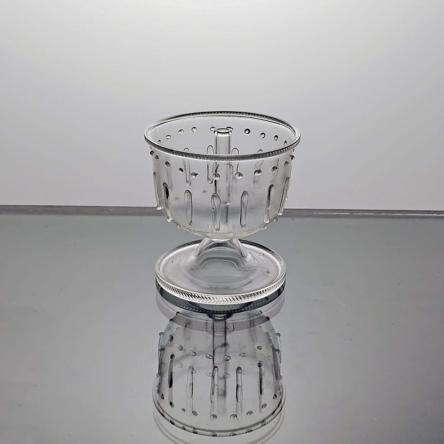 Akhand Diya Made of Borosilicate Glass.