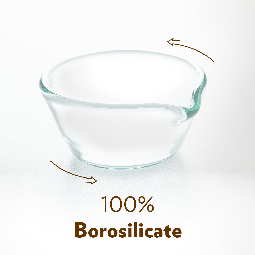 Borosilicate Glass Diya, Set of 6