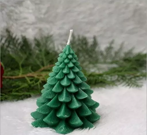 Xmas tree candle