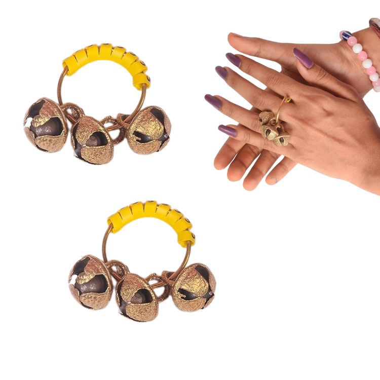 Brass Ghungroo Kadi (Pair Of 2)