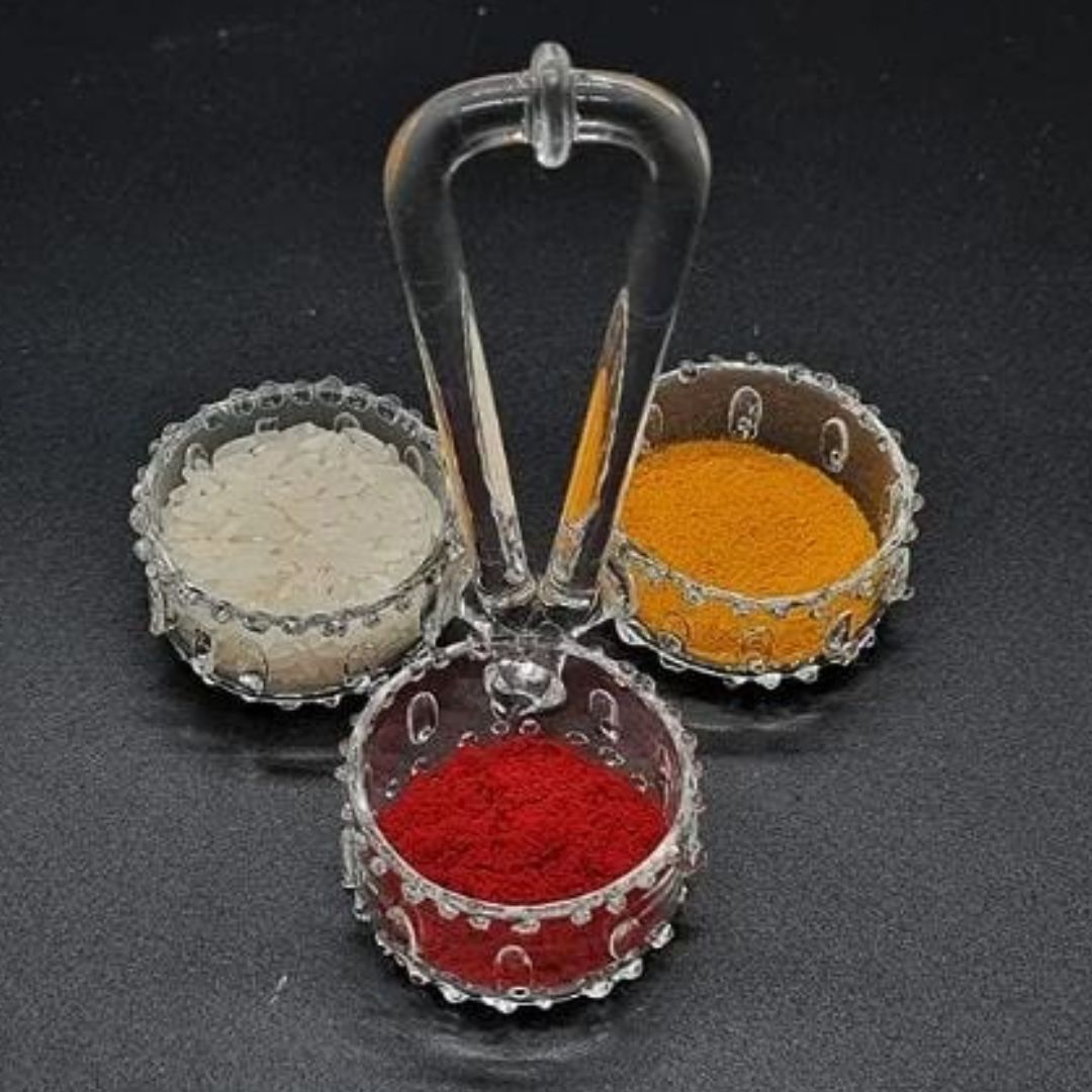 Tilak Stand -  Haldi / Kumkum Holder